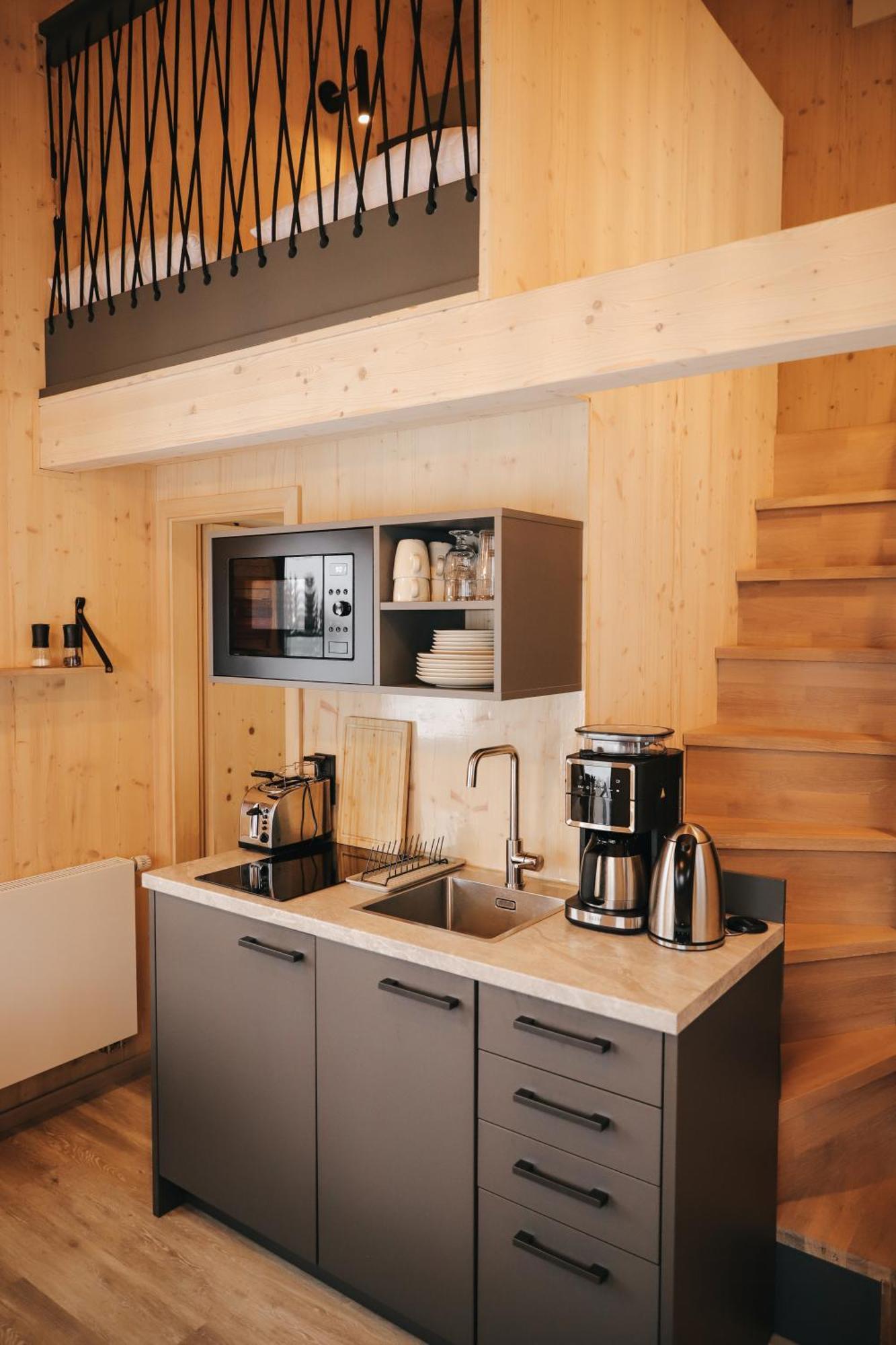 Wiesenglueck Tiny House Hotel Heiligenstadt Exterior foto